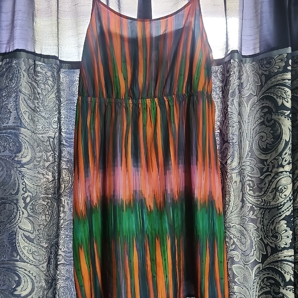 Lane Bryant Colorful Striped Dress